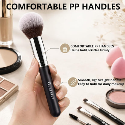 BeautyTheSense™ Professional Makeup Brush Set, Premium Soft Synthetic Makeup Brushes with Beauty Sponge